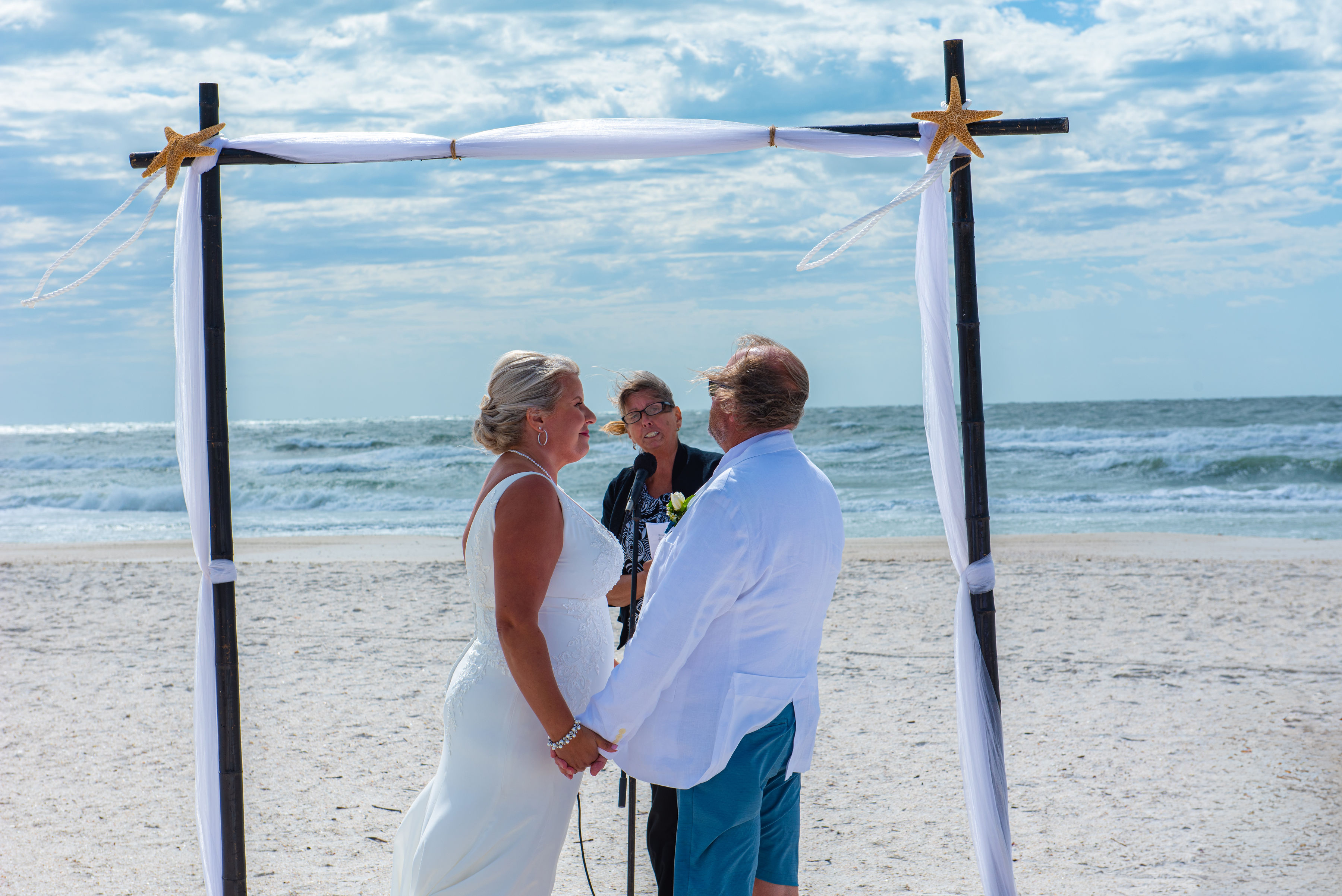 Marcus and Sarah's Clearwater Beach elopement
