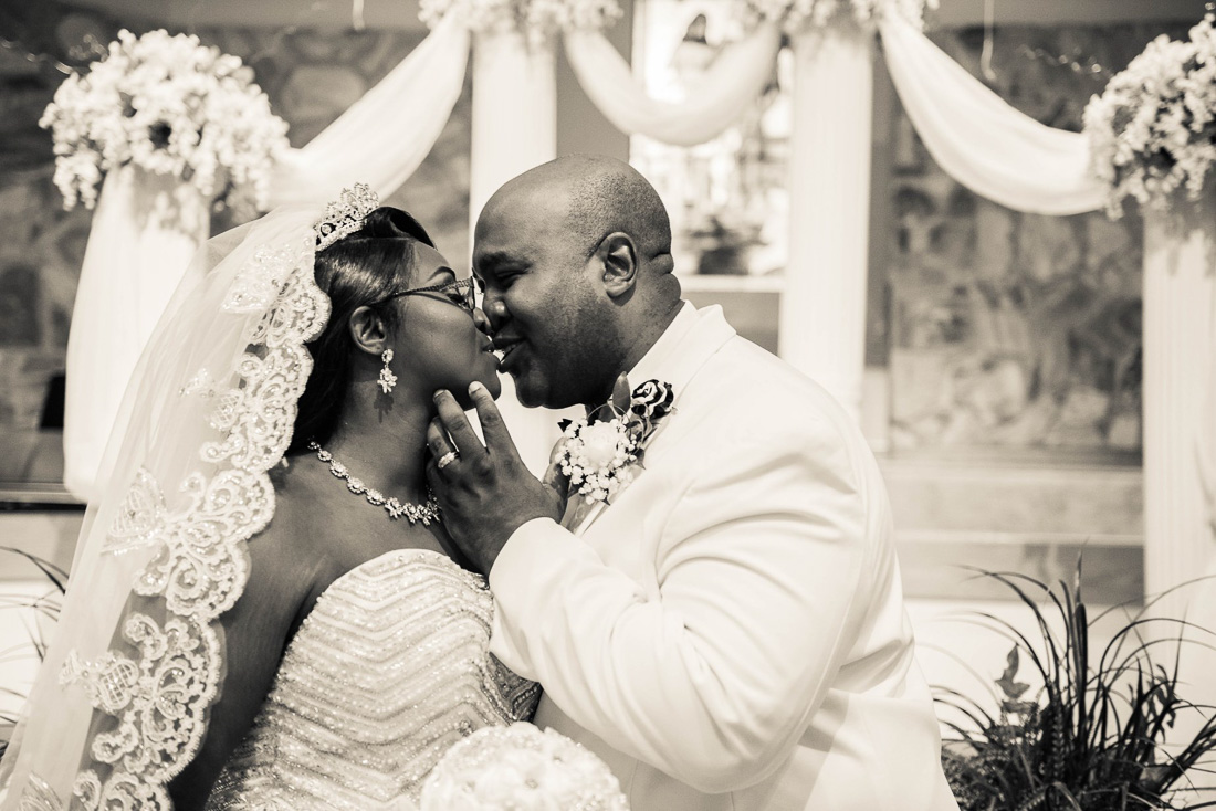 Couple holding hands