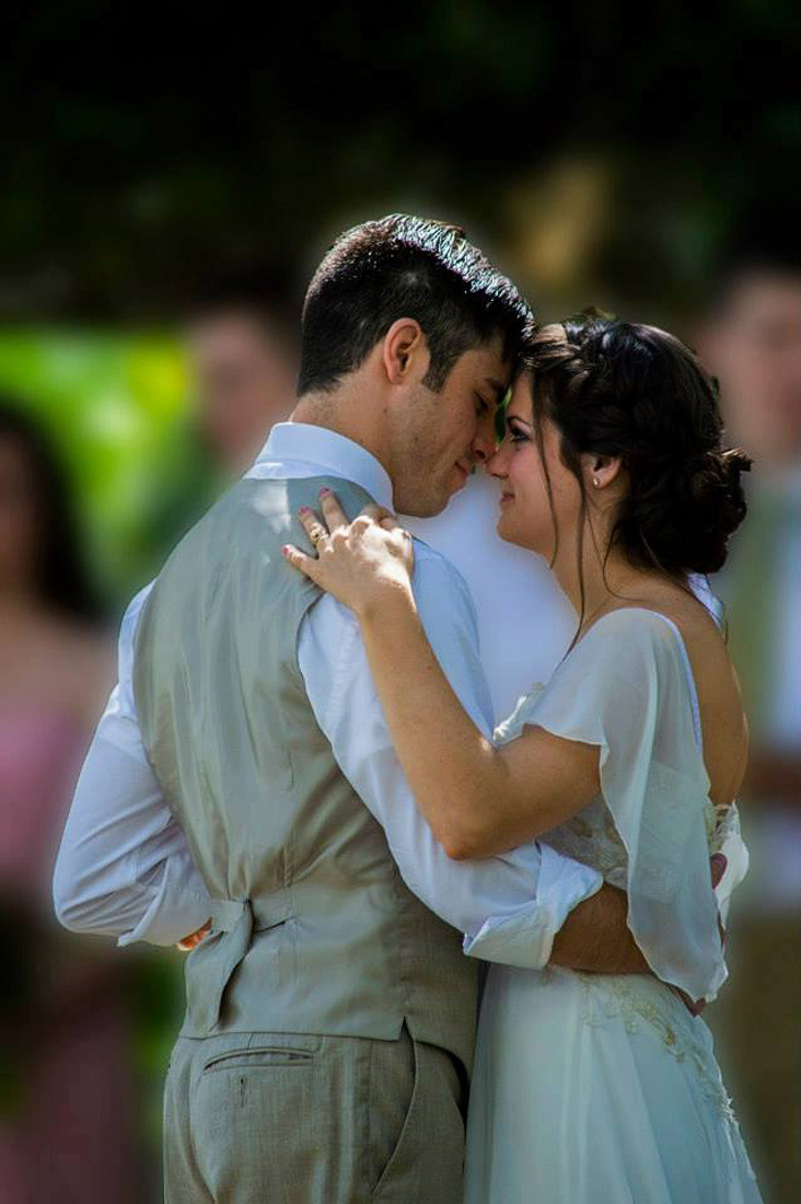 Sunset elopement portraits