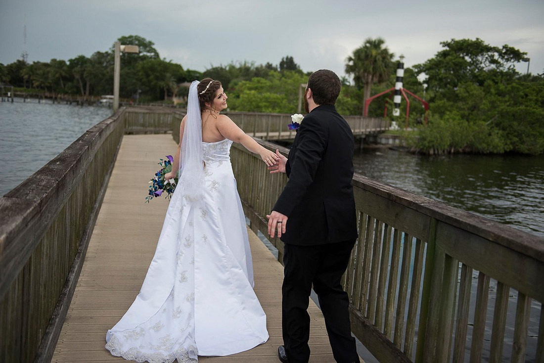Beach elopement Tampa Bay